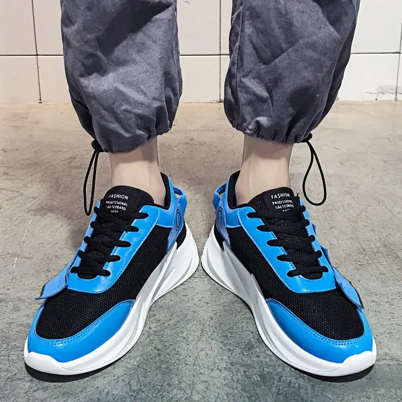 

Fashion Running Shoes Men Classic Cartoon Cute Shoes Breathable Casual Running Sneakers Height Increasing Jogging Men Sport Shoe