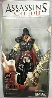 

Game Character Connor Ezio Edward Kenway Altair Bayek Articulated Action Figures Super Movable Joints Model Toys