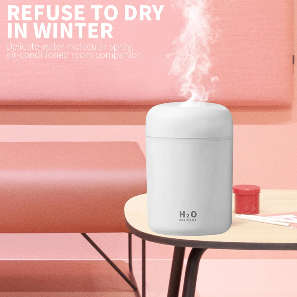 

Creative Ultrasonic Humidifier Aromatherapy Moisture Night Light 300ml Aroma Diffuser Home Decoration Car Air Purifier