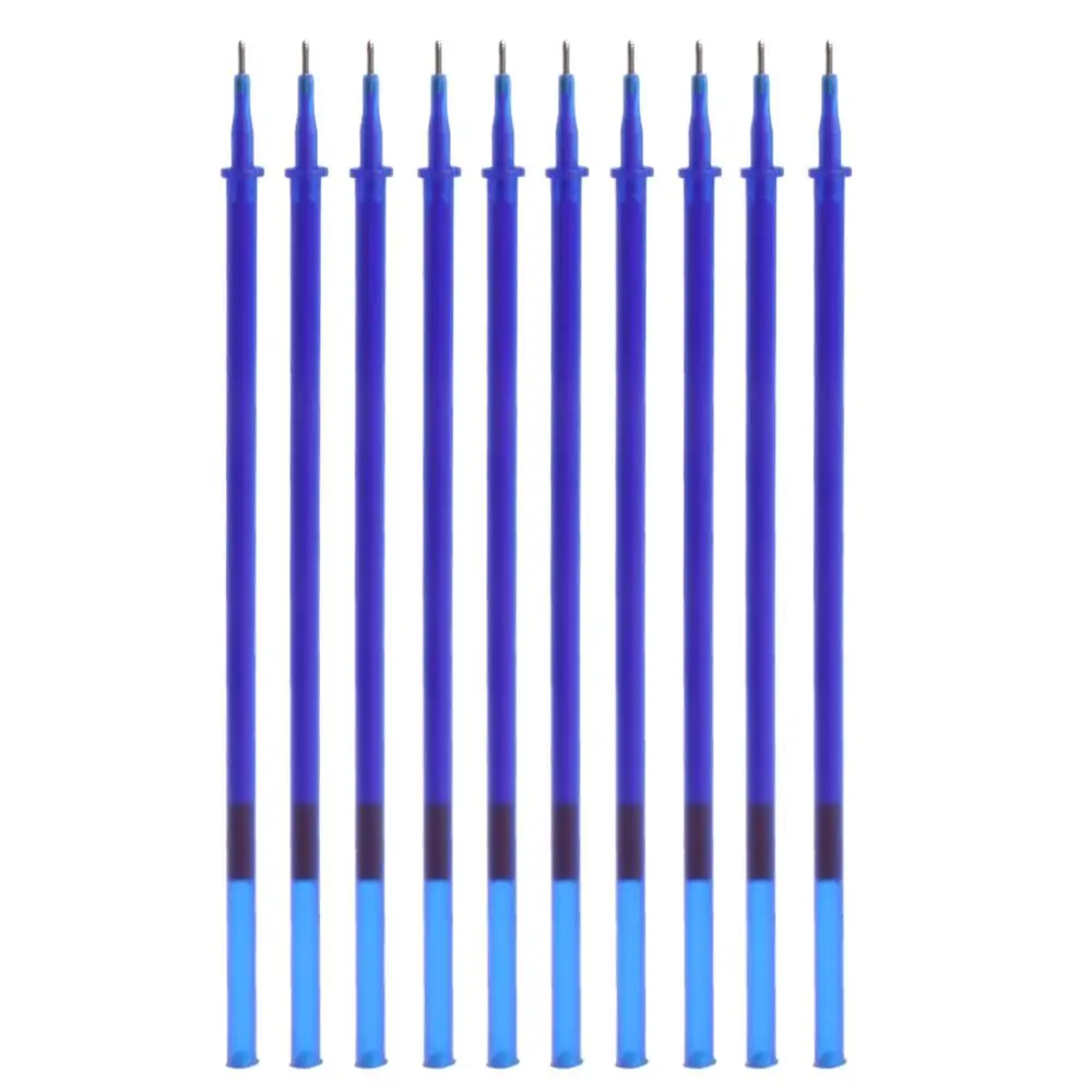 10 шт./компл. 0 5 мм стираемые гелевые чернила заправки волшебные канцелярские