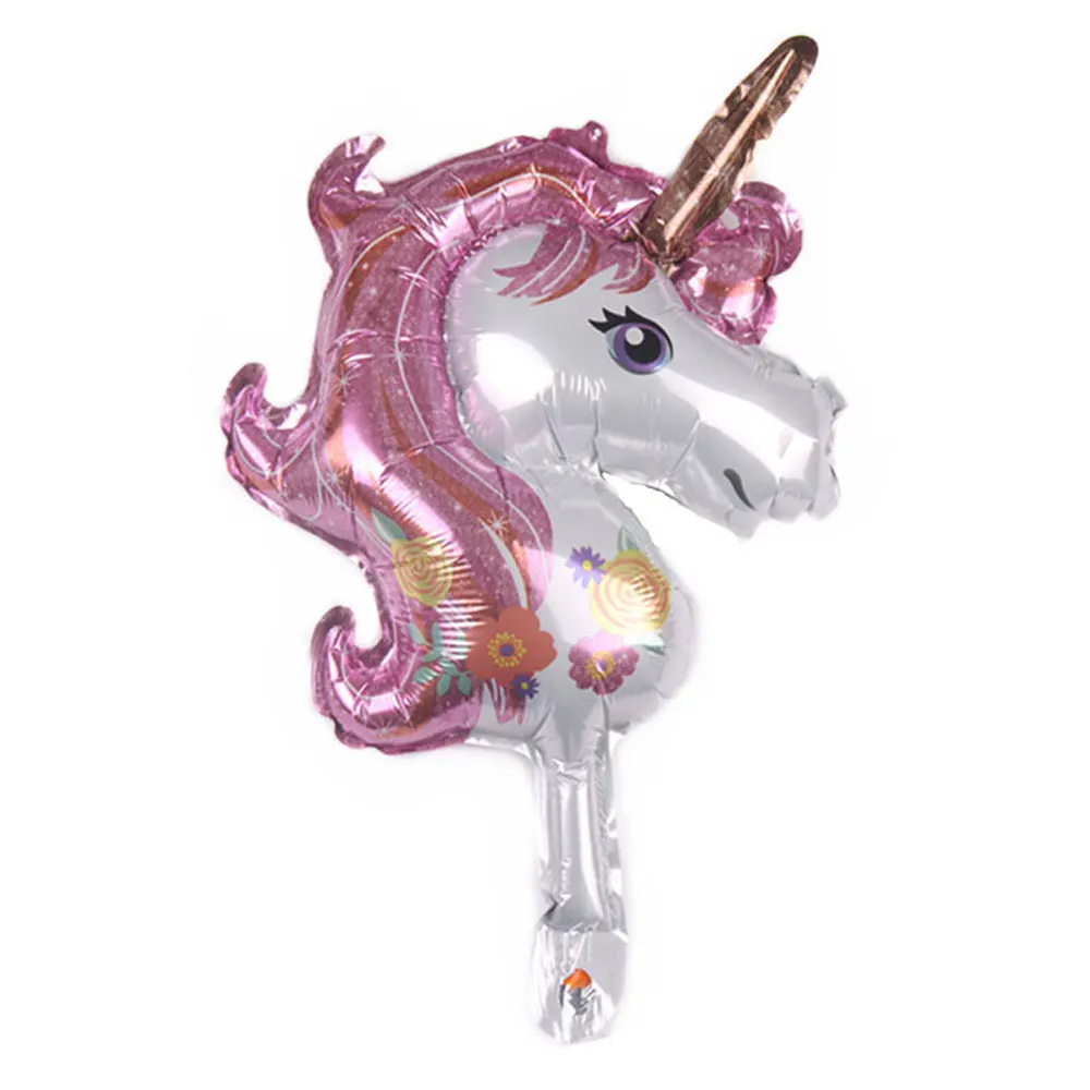 

16inch Cartoon Unicorn Foil Balloons Children Birthday Gifts Decoration Helium Ball Kids Toy Wedding Baby Shower Party Supplies
