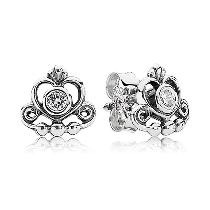 Подлинная 925 пробы Серебряная оригинальная диадема &quotМоя принцесса&quot