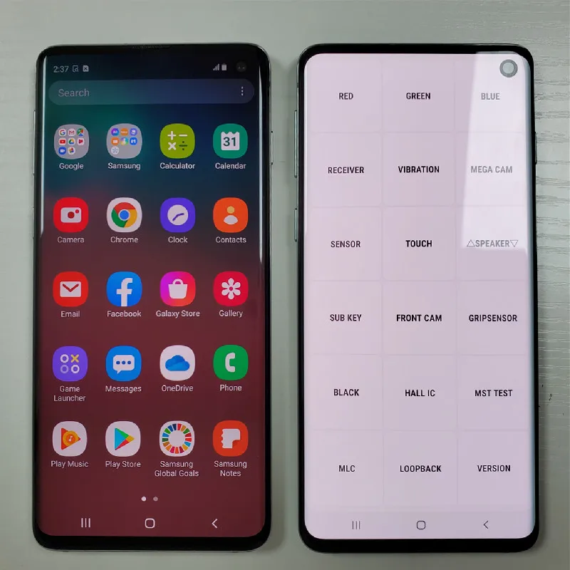 Samsung Galaxy S10 G973U G973U1 90% новый оригинальный 6 1 &quotОЗУ 8 Гб ПЗУ 128/512 ГБ Snapdragon NFC 4G LTE