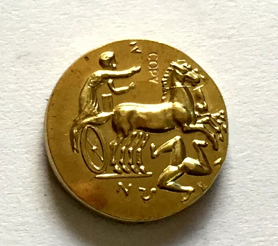 Greek COINS copy Irregular size | Дом и сад