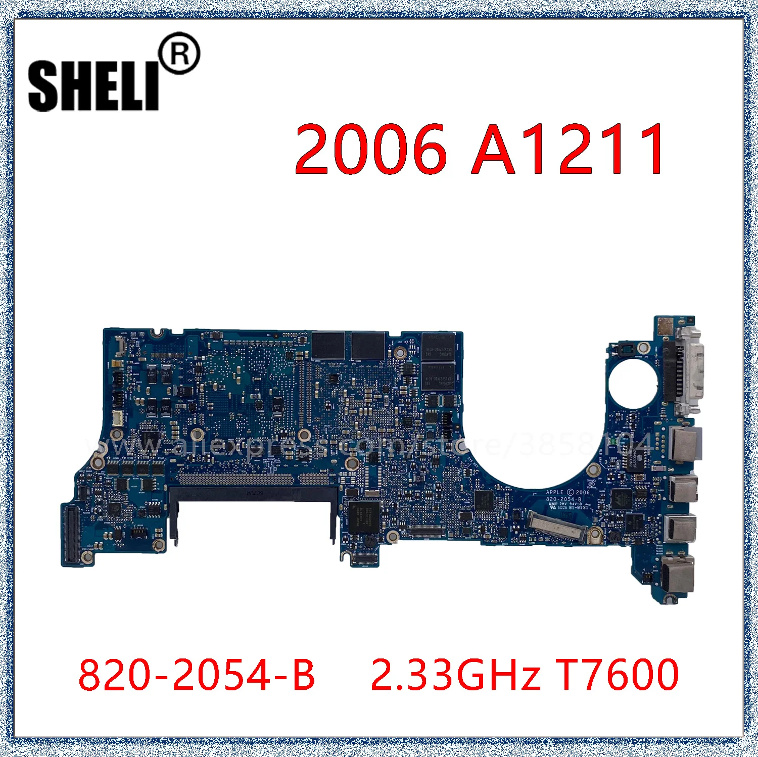 Для 2006 A1211 MacBook Pro 15 &quotматеринская плата 2 33 ГГц T7600 820-2054-B 820-2054-A 661-4229 - купить по