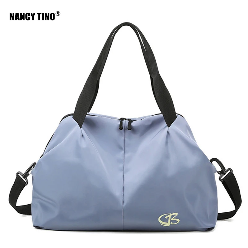 

NANCY TINO Gym Bag Waterproof Fitness Bag Crossbody Shoulder Portable Bags Training Sport Bag For Outdoor Traveling Sport