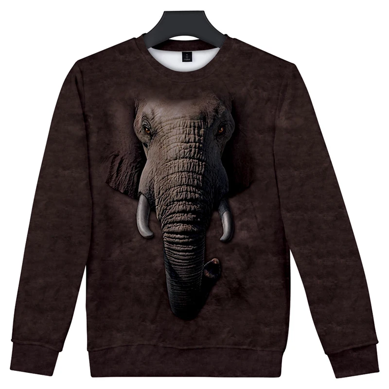 

Funny Animals Orangutan Elephant Dog Eagle Cat 3d Hoodies Pullover Fashion Men Women Capless Sweatshirts Long Sleeve Hoodie Tops