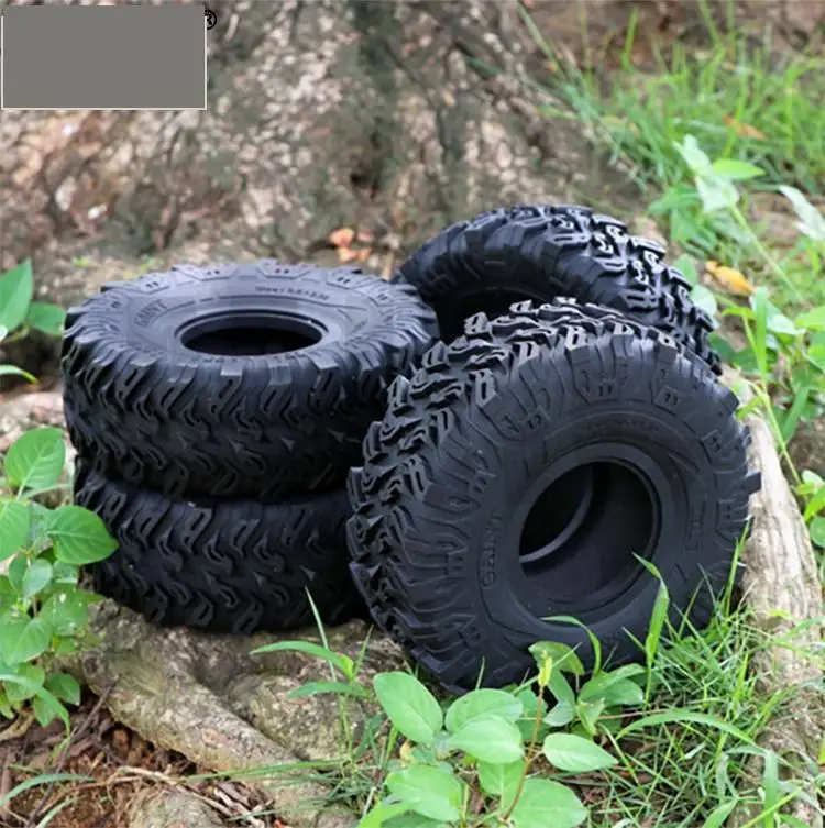 

2 / 4PCS 2.2" Very soft Wheel Tire Rubber Wheel Tire Cover (150mm) for 1:10 1:8 RC Tracked Axial SCX10 90046/47