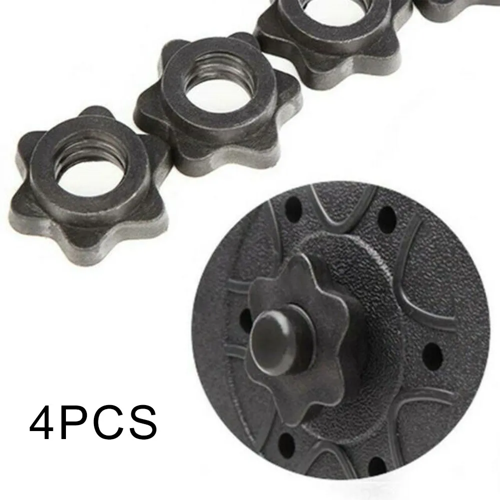 4Pcs Spinlock Collars Barbell Clips Collars Dumbbell Lock Spin Spinlock