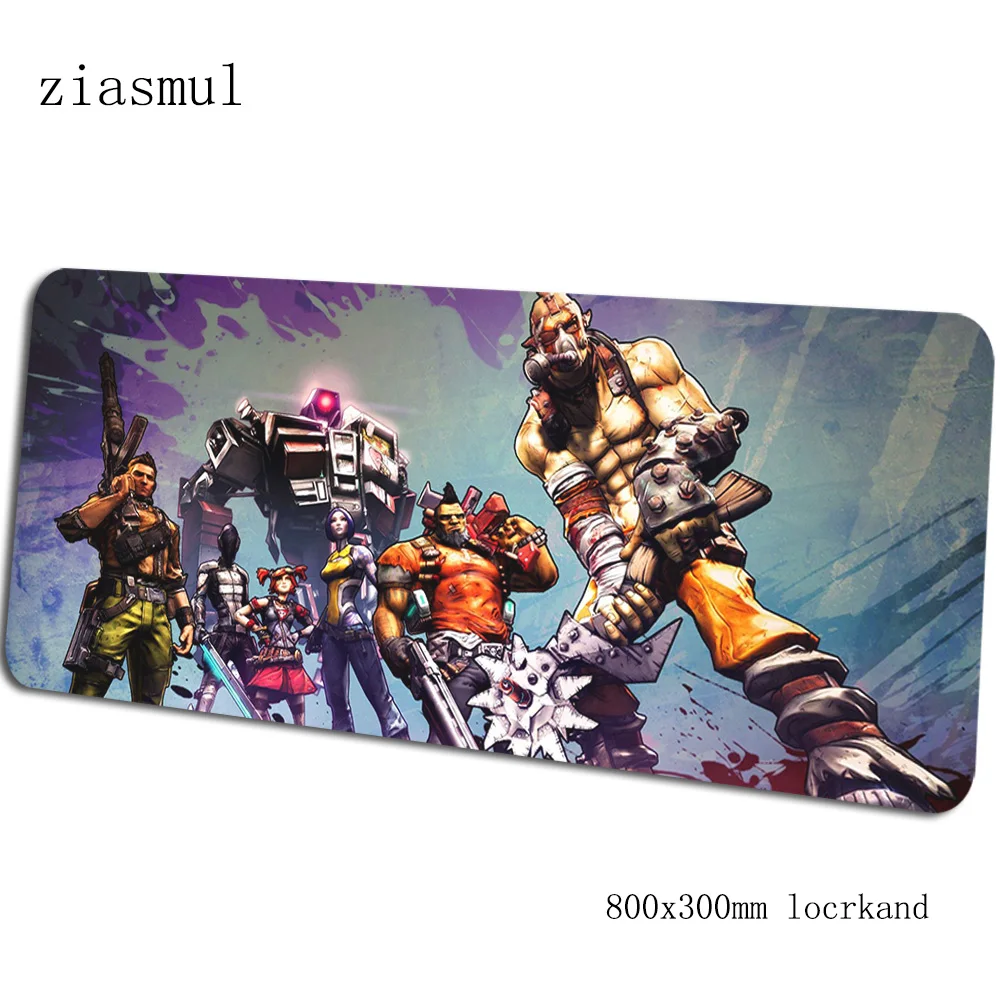 Borderland коврик для мыши 800x300x3 мм великолепный компьютерный коврик для мыши геймерский геймпад пк мультяшный игровой коврик для мыши Настольный коврик офисная мышь - Цвет: pattern 9