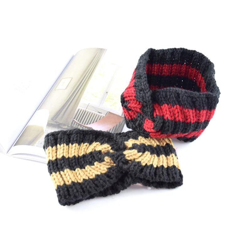 2019 зимние женские полосатые строительные ушные обогреватели для волос головные