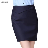 ladies office work split pencil skirts high waist womens black pink blue bodycon business skirt 2021 spring summer mujer faldas