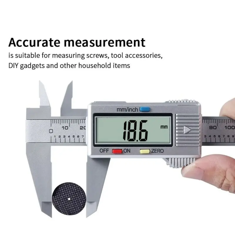 

150mm 6-inch Digital Caliper Vernier Micrometer Electronic Ruler Gauge Meter Originally Designed Replacement Accessories