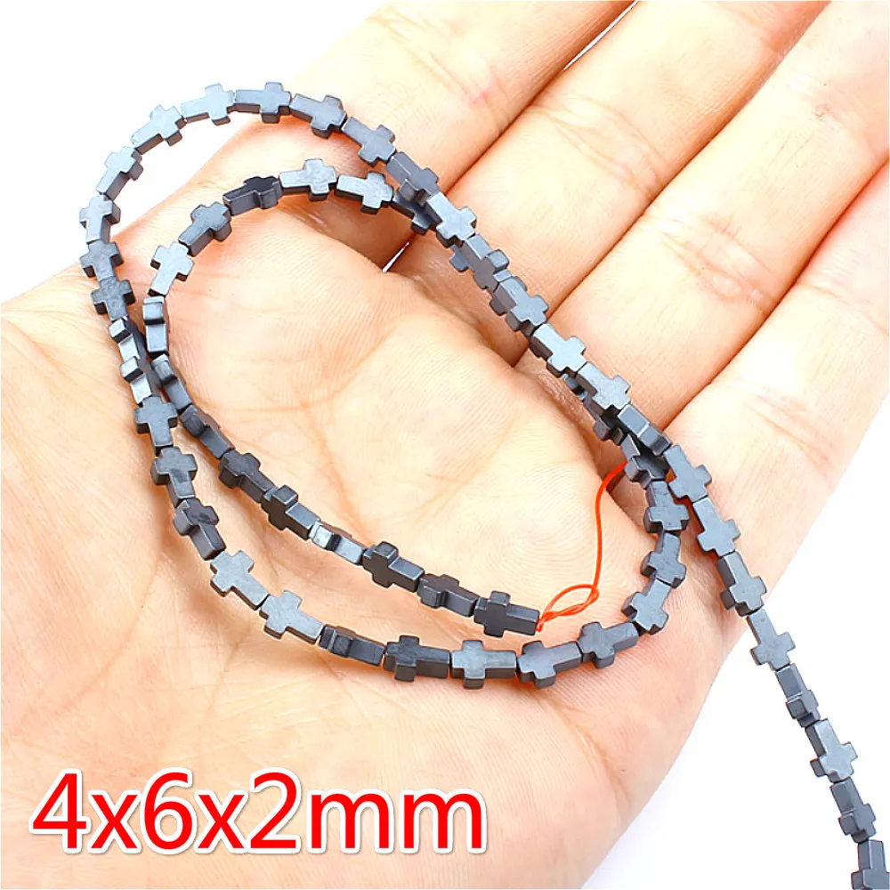 

Бусины черные гематитовые, 2 х 6 х 4 мм, 15 дюймов