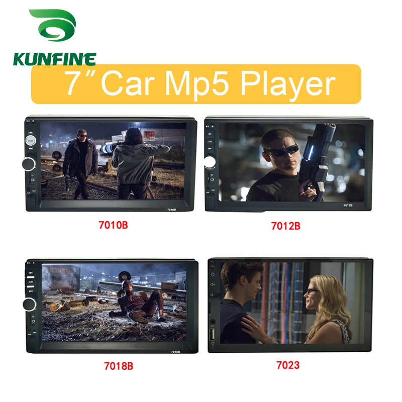 Автомагнитола с сенсорным экраном 7 дюймов MP5-плеер поддержкой Bluetooth FM/USB/AUX
