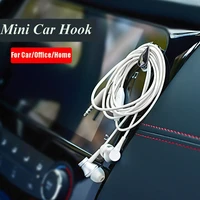 2pcs universal mini water drop alloy car hook hanger auto articles holder multi use for carofficehome for your life convience