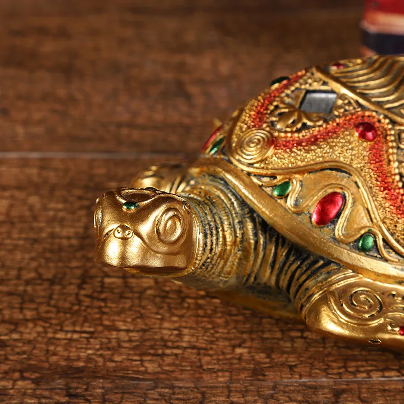 

Resin Turtle furniture Feng Shui TV cabinet home decoration ornaments