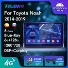 Автомобильный радиоприемник, 2DIN, Android 10, для Toyota, ноя, лыжа, Voxy 2014-2019, Blu-ray, IPS, Авторадио, GPS-навигация, автомобильный стерео, Bluetooth плеер