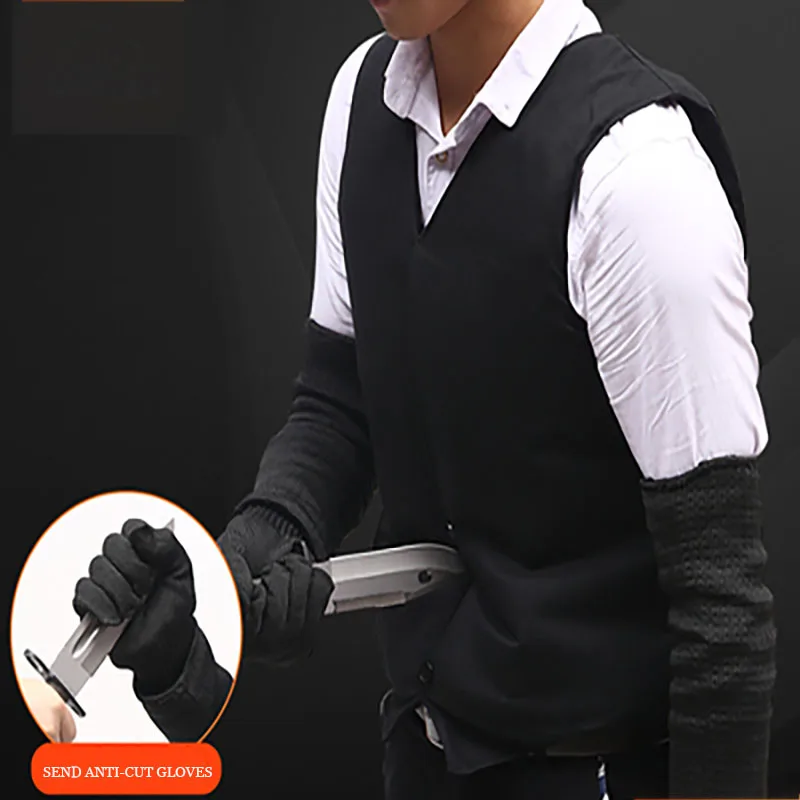 

Soft stab-proof suit light, thin and invisible wear stab-proof vest and chop - proof training suit tactical vest тактическая оде