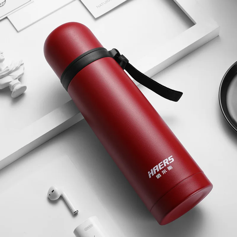 Пустые вакуумные колбы большой емкости Открытый Винтажный Небьющийся Термос