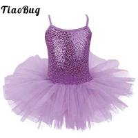 little girls tutu ballet dress kids tulle splic leotard ballerina party fairy cosplay costumes stage performance dancewear