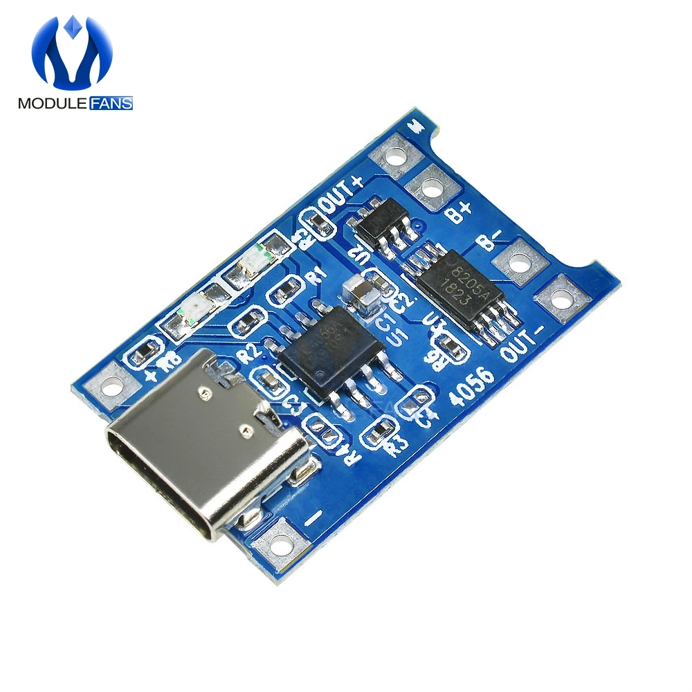 10 шт. Micro USB 5 в 1 а 18650 TP4056 TC4056A TC4056 литиевая батарея зарядное устройство Модуль зарядная плата с защитой двойные функции
