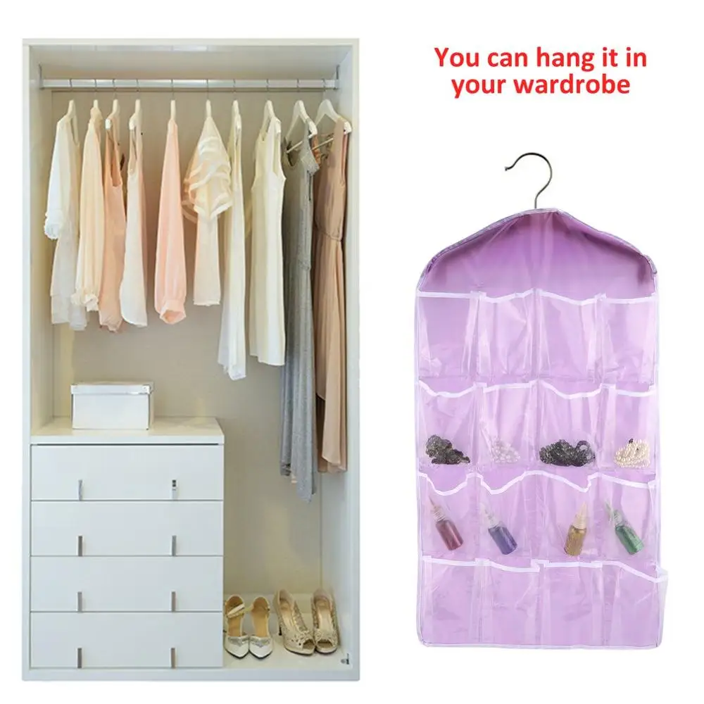 2020 большой Ёмкость 16 сеток шкаф Органайзер для подвесного тренинга практичное