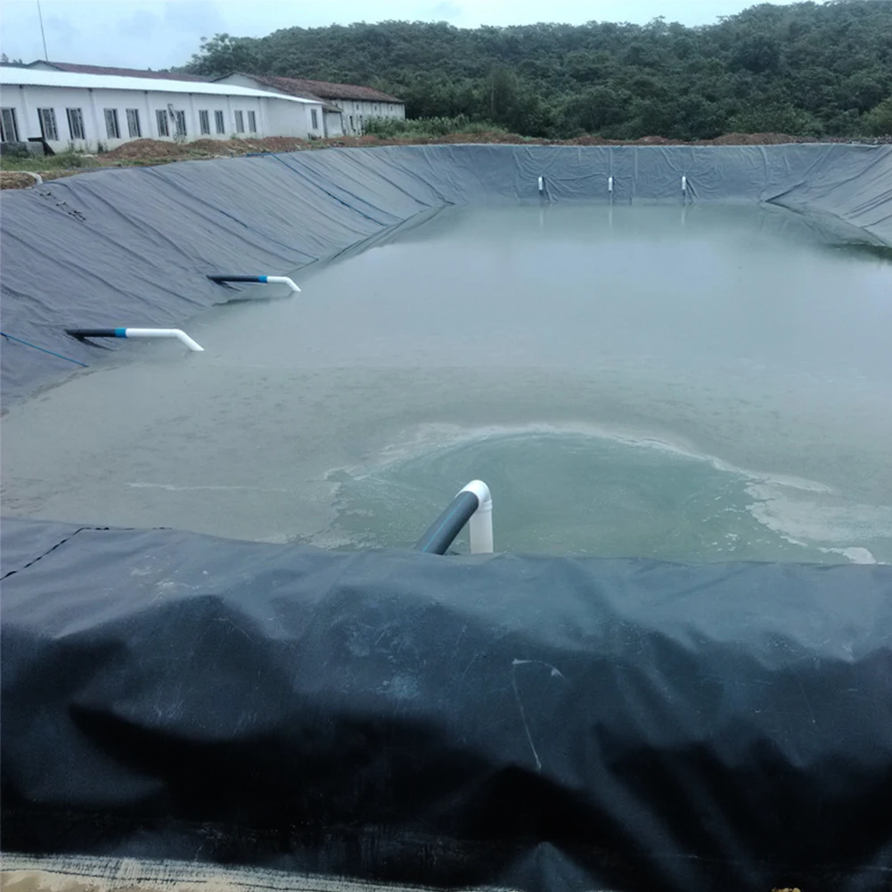 HDPE бассейн земледелие усиленная мембрана непромокаемая Сельскохозяйственная Анти-просачивающаяся пленка Ландшафтный Пруд Лайнер водонепроницаемая ткань рыба