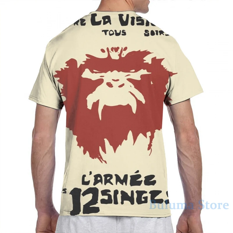 Футболка Мужская/женская с принтом 12 обезьянок рубашка топы для мальчиков и