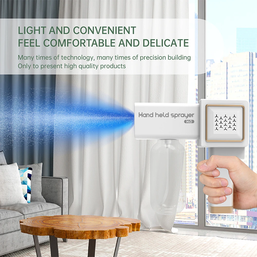 350 мл беспроводной электрический дезинфицирующий опрыскиватель синий