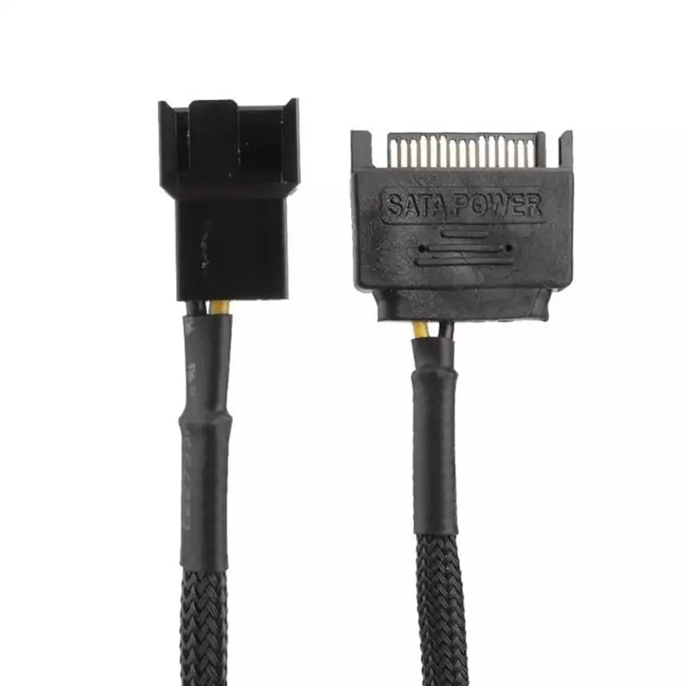 

Кабель-удлинитель для компьютерного вентилятора SATA 15Pin к 2 Way 3Pin 4Pin
