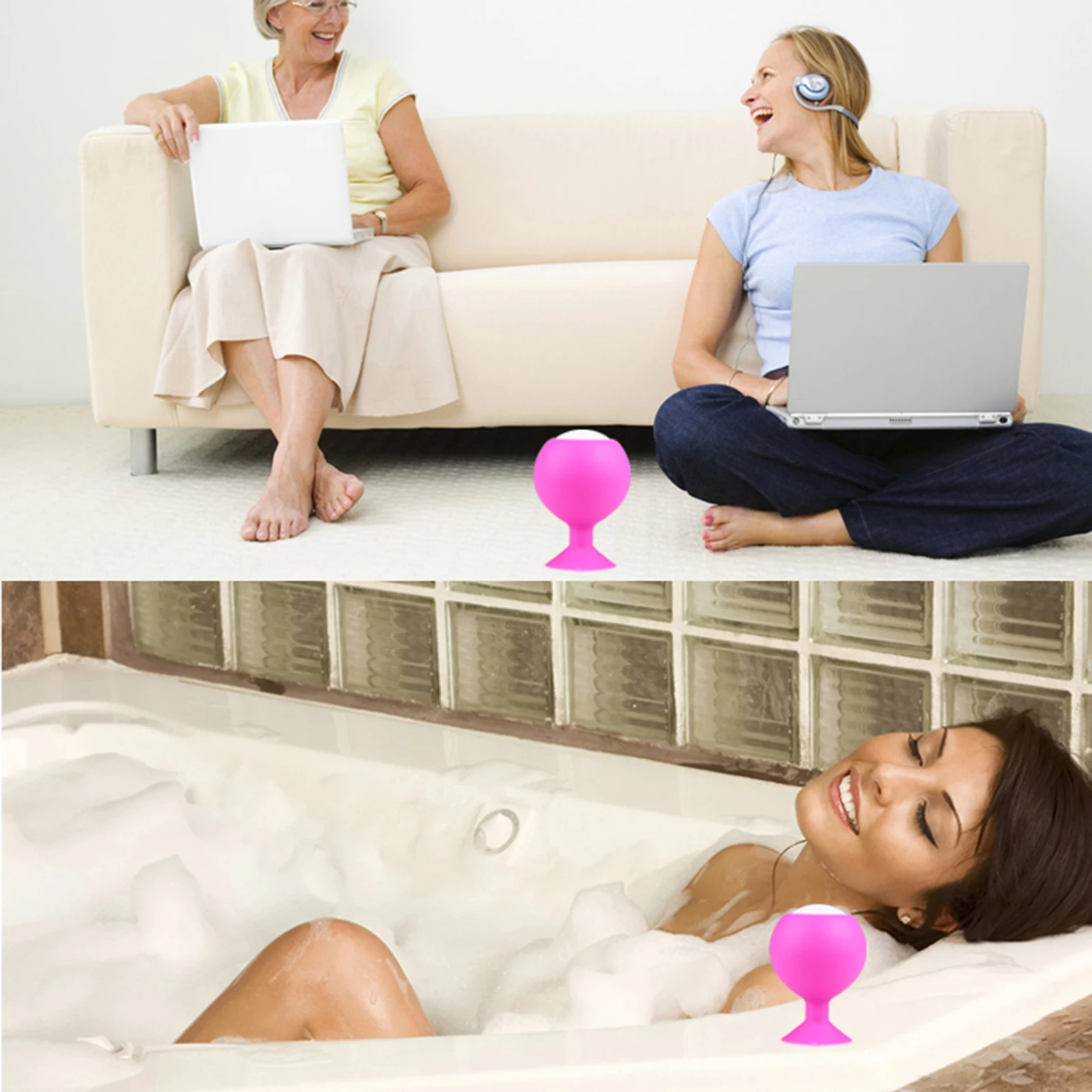 Силиконовые мини динамики на присоске портативный подарок для телефона