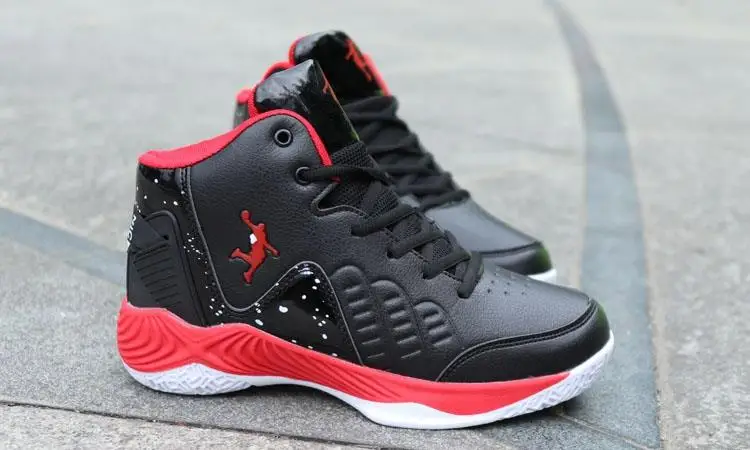 Мужские высокие баскетбольные кроссовки jordans мужские амортизирующие легкие баскетбольные кроссовки противоскользящая дышащая уличная белая спортивная обувь