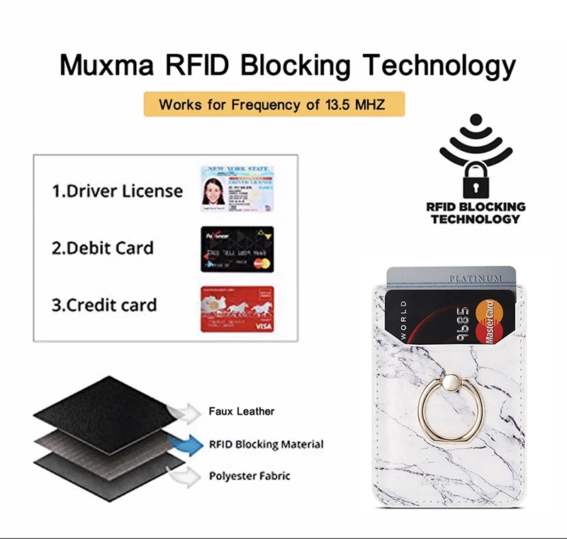 Клейкий кошелек с мраморным узором наклейка на заднюю панель для iPhone 11 Pro Max XS 6 7 8