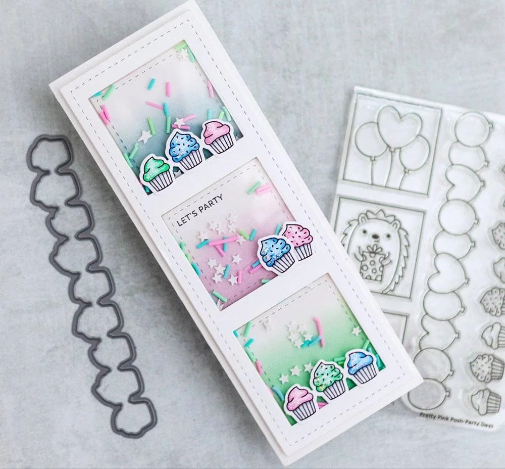 

Mmao Crafts Metal Steel Cutting Dies New Slimline-Peekaboo Windows Stencil For DIY Scrapbooking Paper/photo Cards Embossing Dies