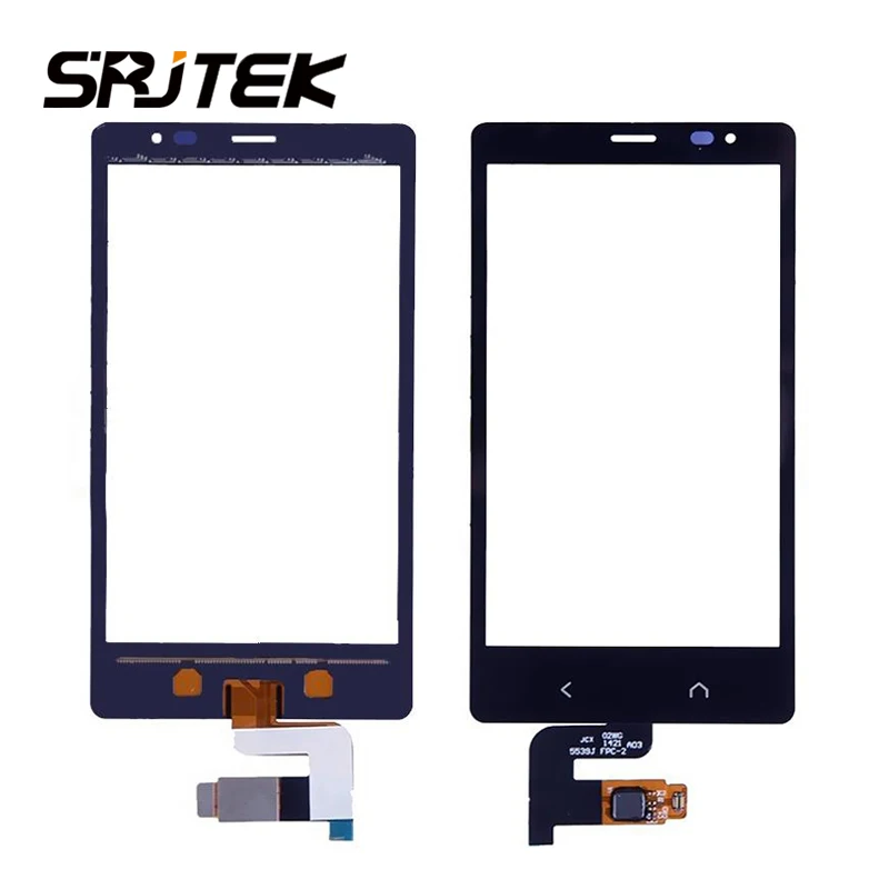 

Srjtek сенсорный экран дигитайзер для Nokia X2 Dual SIM RM-1013 X2DS Сенсорная панель стеклянный датчик запасные части с лентой 3M