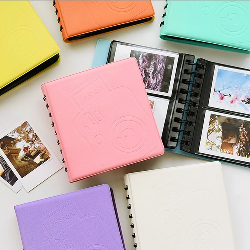 68 карманы фотоальбом для Instant Polaroid Картина чехол хранения ЖК-дисплея с подсветкой