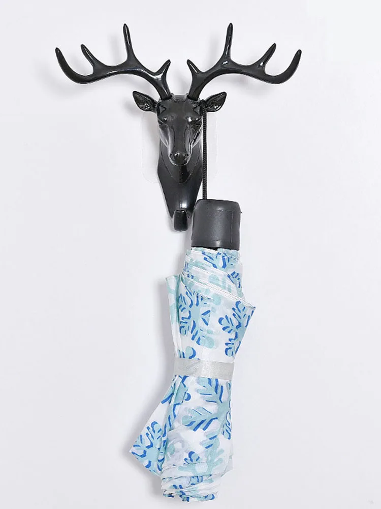 Vintage Deer head Animal Clothes Hanger Wall Mounted Hook Home Door Decoration | Дом и сад