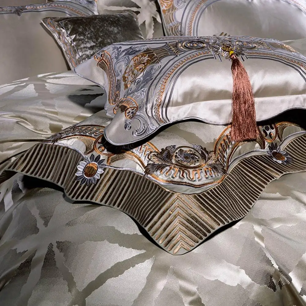 Роскошный комплект постельного белья из египетского хлопка 4 шт. набор