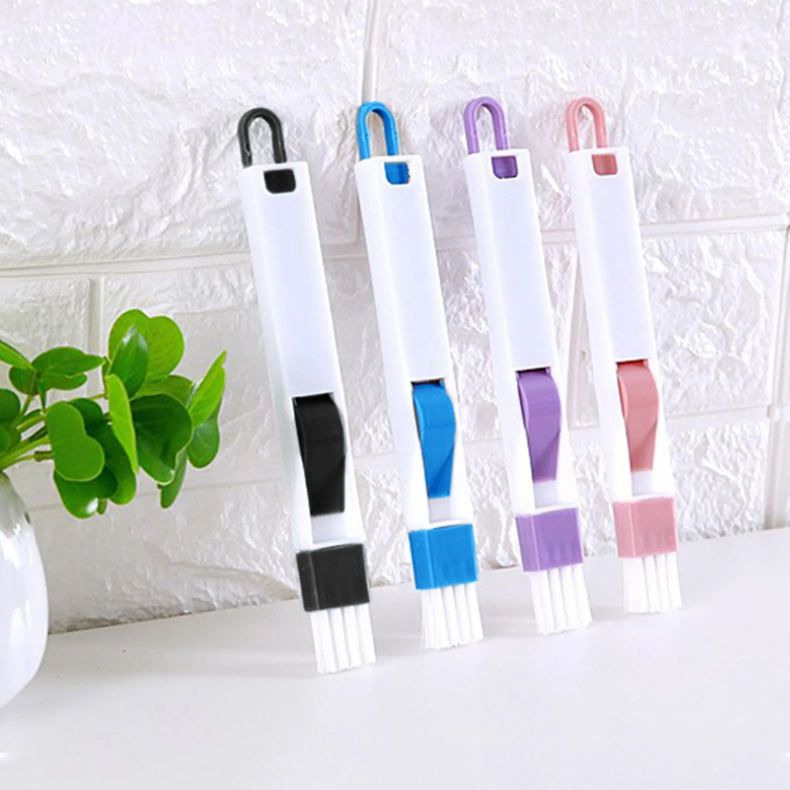 2 в 1 зазор для окон очиститель слотов щётка чистки клавиатуры слот унитаза углов