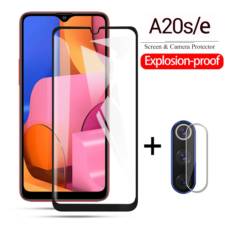 

2-in-1 samung a20 s screen protector camera Lens protector for samsung a20 A a 20s 20 s a20e a20s 20e tempered protective glass