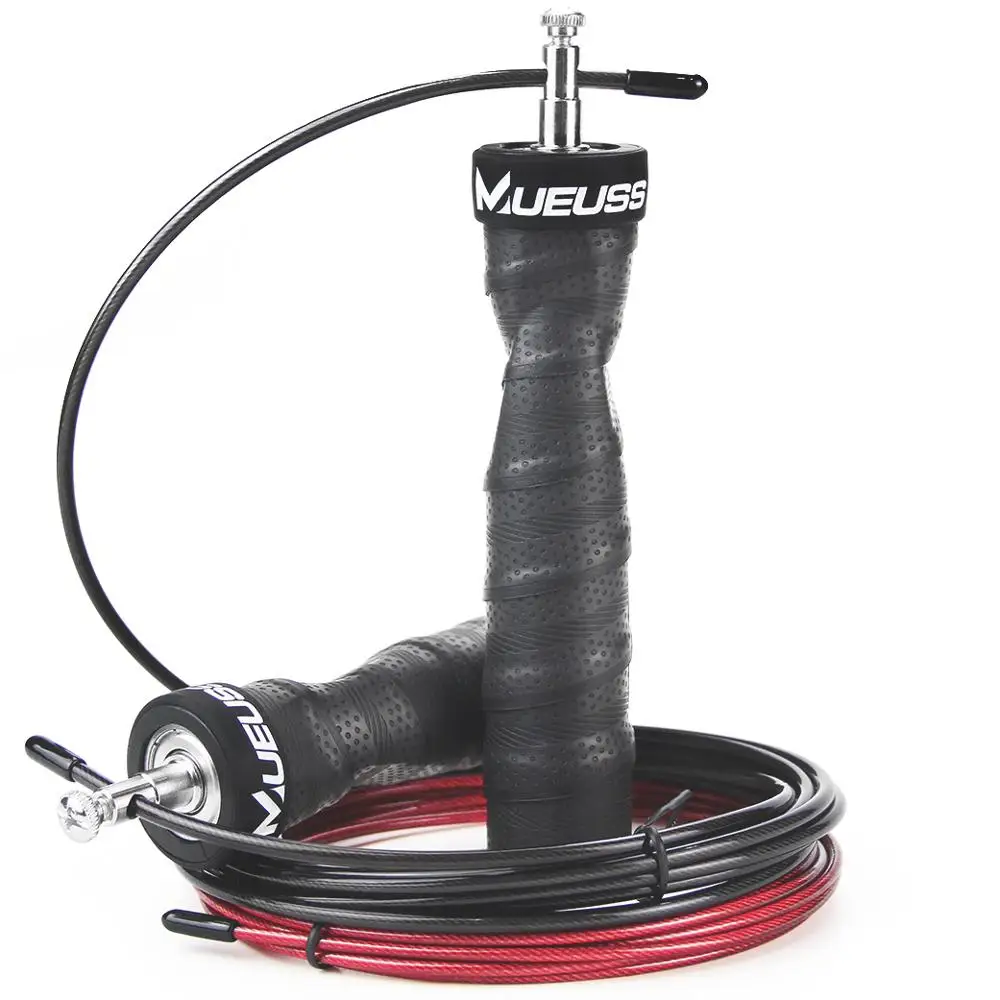 

Crossfit Jump Rope Skipping Rope Adjustable Length 3M Black