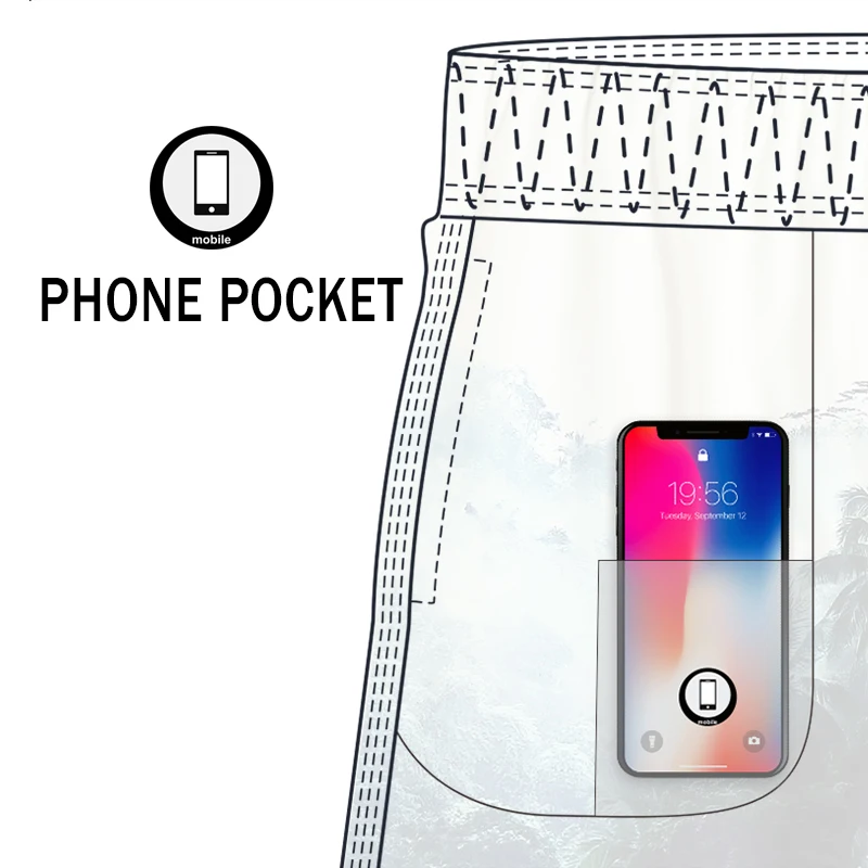 Купальный костюм мужской купальник мультяшный принт джунглей шорты плавки