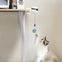 automatic cat toy ball electric lifting interactive self playing teaser puzzle smart pet cat ball toys supplies for cats