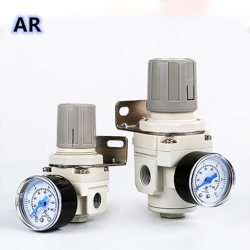 

AR2000 regulator 1/4 3/8 1/2Pressure regulating valve AR-2000 Air compressor pressure relief valve, Gas Source Processor