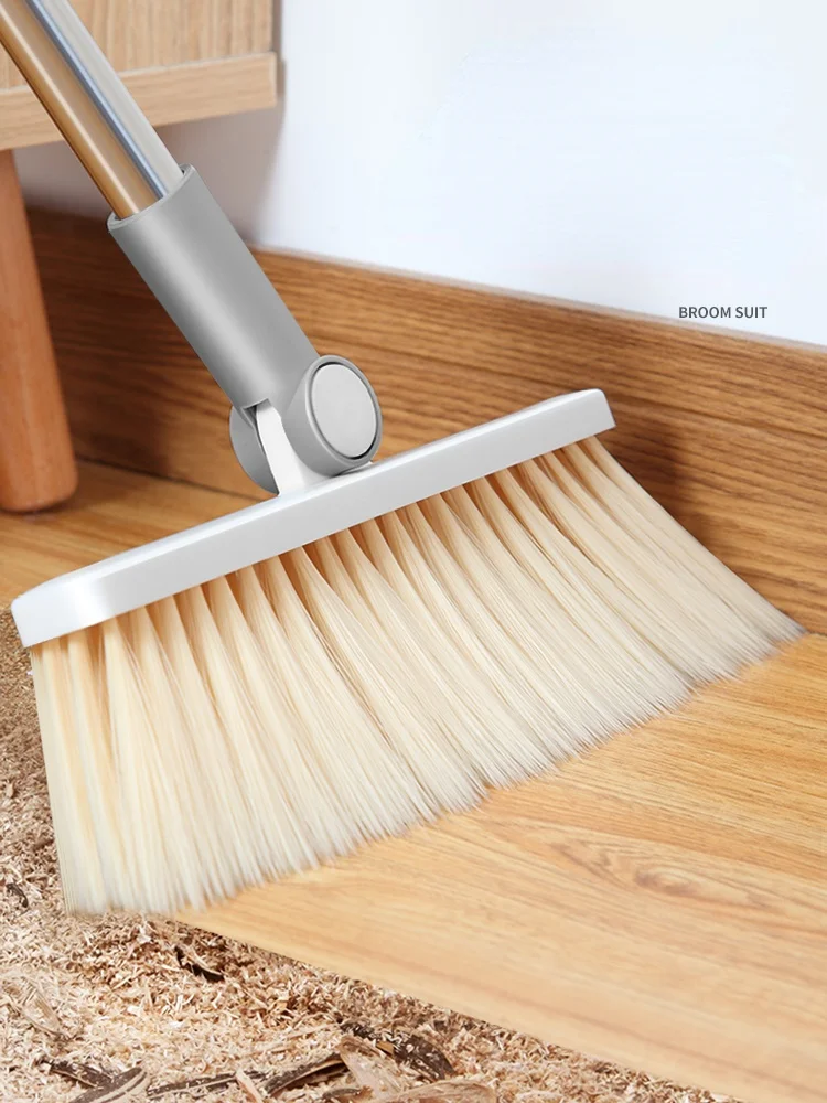 

Floor Sweeping Broom Cleaning Bristles Garden Plastic Broom Outdoor House Escoba Y Recogedor Home Cleaning Products BE50WC