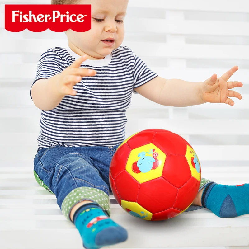 Fisher Price детские футбольные Игрушечные Мячи тренировочный мяч студенческий