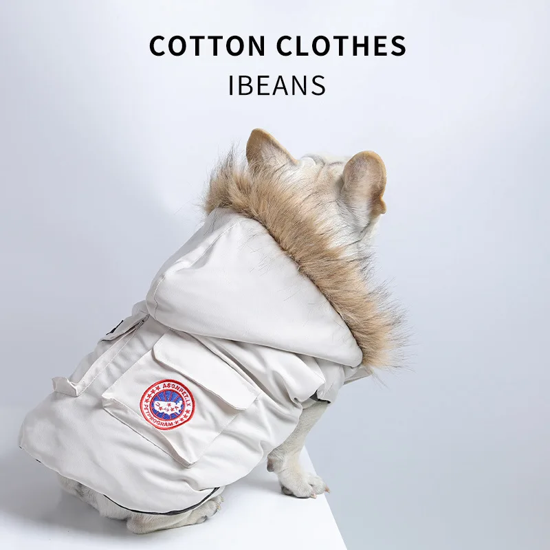 

Хлопковая одежда для собак, хлопковые жилеты, жилеты для собак, теплая куртка для осени и зимы, стеганые куртки для питомцев для преодоления ...