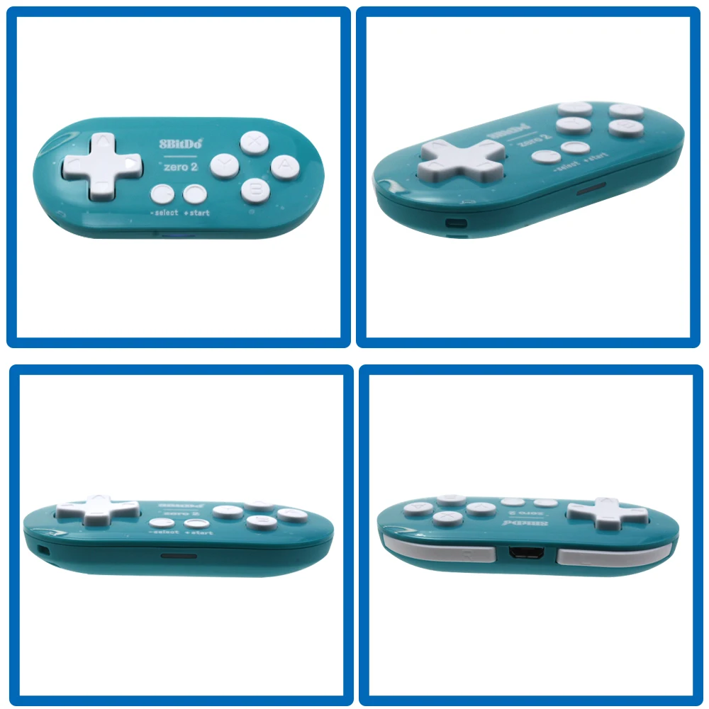 Беспроводной Bluetooth геймпад 8bitdo Zero 2 игровой контроллер для Nintendo Switch Raspberry PI Steam Win