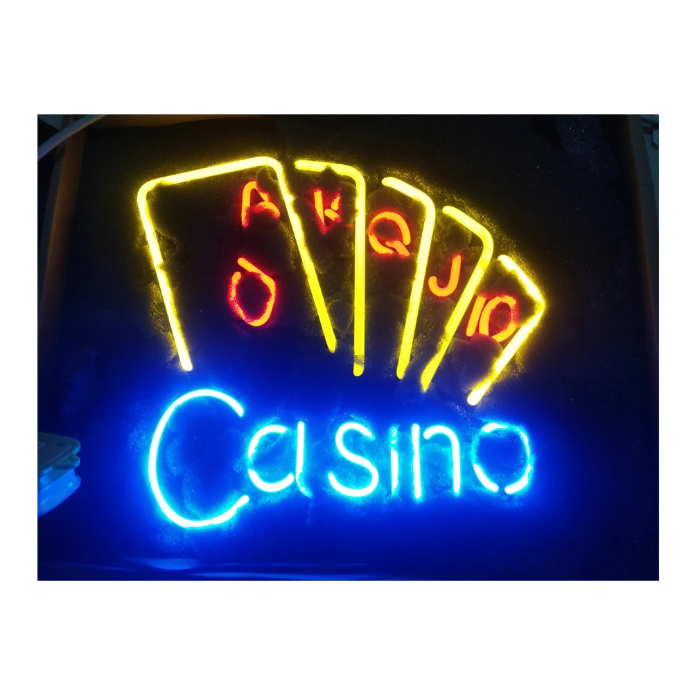 Фото Рекламная акция покерная игра для казино Настоящая стеклянная трубка ручной